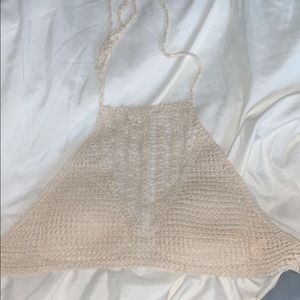 bathing suit top/cover up